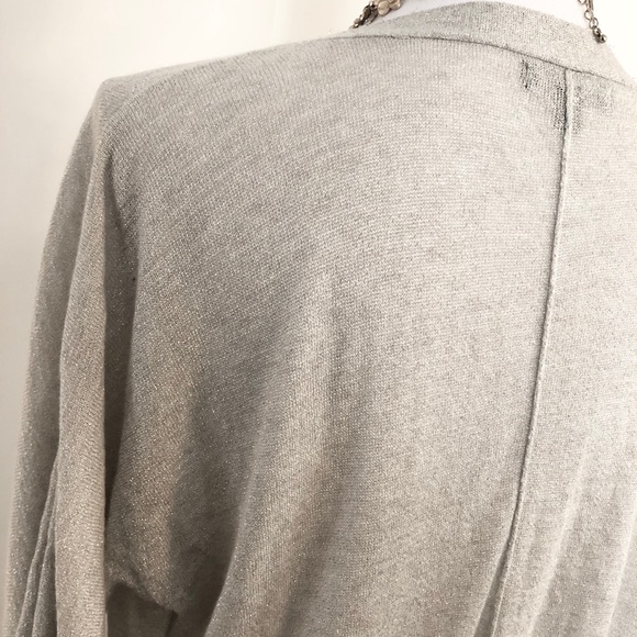 Women’s Gap Shimmery Boyfriend Slub Cardigan - Picture 11 of 11